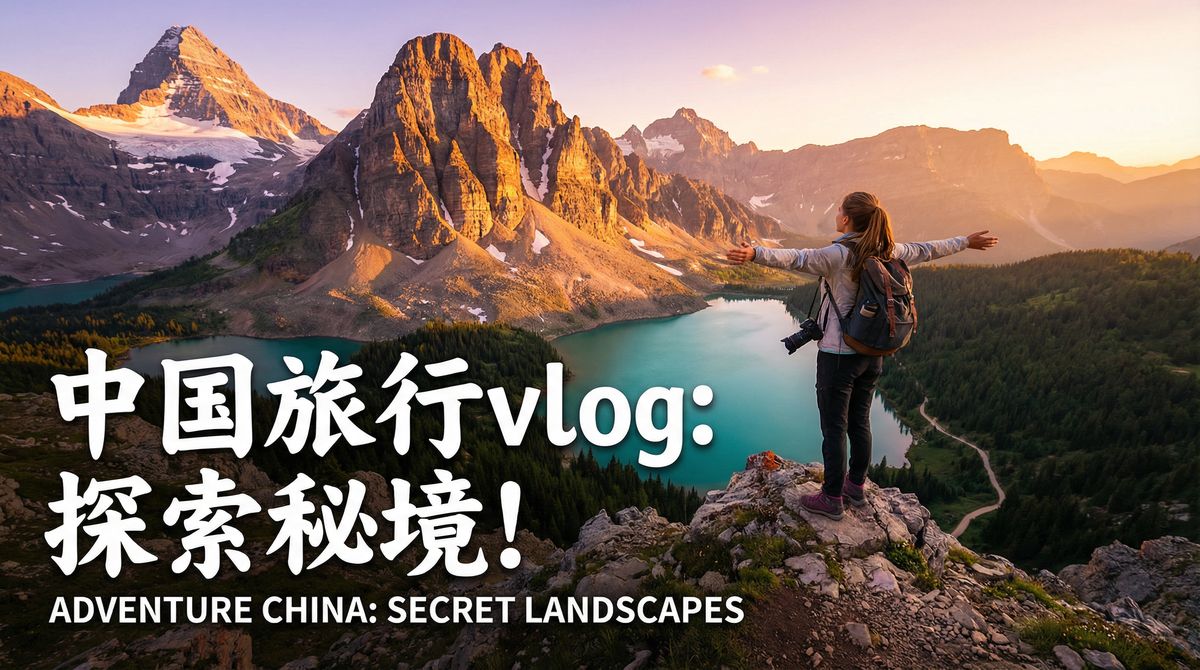 同人动漫 同人动漫旅行视频：探索中国秘境风光